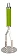 Картофелемялка Attribute Lime, 25см