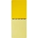 Блокнот А5,60л,кл,спир,пласт.обл,тонир.бл. Attache Bright colours Желтый