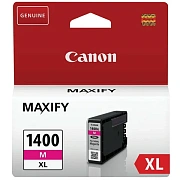 Картридж струйный CANON (PGI-1400XLМ) МВ2040/МВ2340, пурпурный, оригинальный, ресурс 900 стр., 9203B