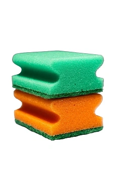 Губка Vclean Дуэт 8х6.5х4см, 2шт/уп