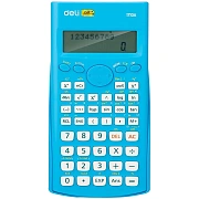 Калькулятор научный (ЕГЭ) Deli E1710A,10-р,2 стр,240 ф.,бат.,162х84мм,син