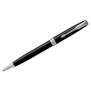 Ручка шариковая Parker 'Sonnet Black Lacquer CT' черная, 1,0мм, поворот., подарочная упаковка