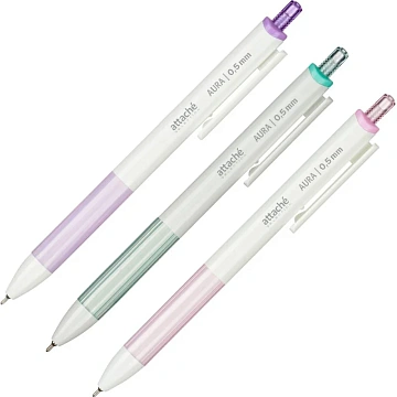 Ручка шариковая автомат. Attache Selection Aura,синмасл,манж,асс