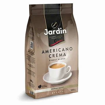 Кофе в зернах JARDIN 'Americano Crema' 1 кг, 1090-06-Н