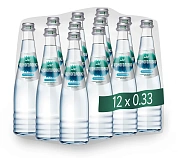 Вода Черноголовка питьевая газированная, 330мл x 12 шт