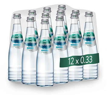 Вода Черноголовка питьевая газированная, 330мл x 12 шт