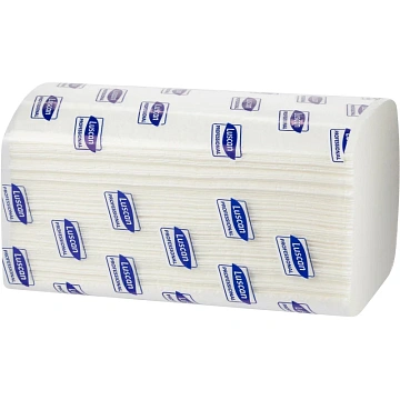 Полотенца бумажные д/дисп. Luscan Professional Vслож1слбелцел250л15пач/уп