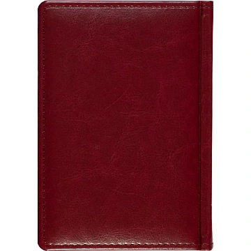 Ежедневник недатированный бордо, А6,100x150, 320стр, Agenda