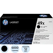 Картридж лазерный HP 49X Q5949X чер. пов.емк. для LJ 1160/1320