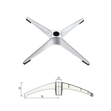 Крестовина алюминий