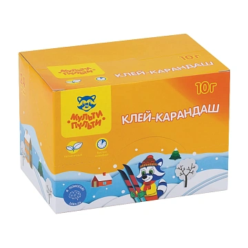 Клей-карандаш Мульти-Пульти, 10г, ПВП