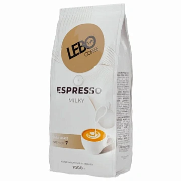 Кофе в зернах LEBO 'Espresso Milky' 1 кг