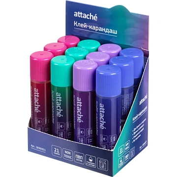 Клей-карандаш 21г Attache градиет