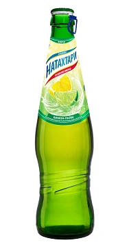 Напиток Натахтари лимон и лайм газированный, 500мл