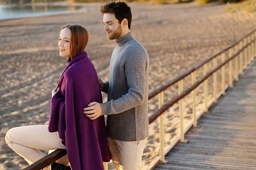 Флисовый плед Warm&Peace