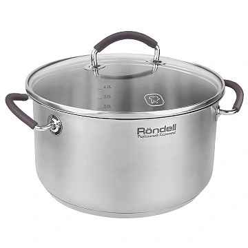 Кастрюля Rondell Akzent 24см, 5.1л