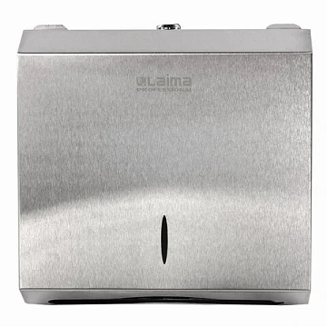 Диспенсер для полотенец LAIMA PROFESSIONAL INOX, (Система H2) Z-сложения, нержавеющая сталь, матовый