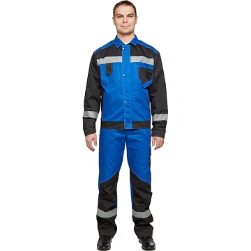 Костюм летний муж л21-КБР вас/чер.(р.64-66) 170-176 (серия Л)