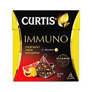 Чай Curtis черный Immuno,ароматизированный,средний лист, 15шт/уп