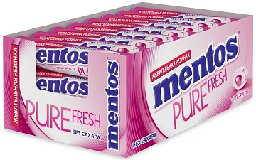 Жевательная резинка Mentos Ролл Тутти-Фрутти, 16г