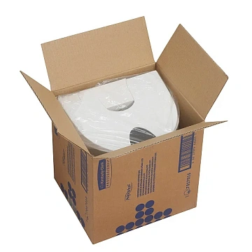 Диспенсер для протирочных материалов в рулонах Kimberly-Clark Aquarius 7017, с центральной вытяжкой, белый