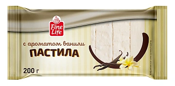 Fine Life Пастила с ароматом ванили, 200г