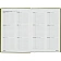 Ежедневник недатированный зеленый, А5, 140x200, 136 л, ATTACHE