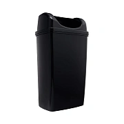 Мусорное ведро Merida One KEC102, 50л, черное, подвесное