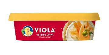 Сыр плавленый Viola 4 сыра 50%, 200г