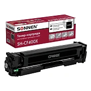 Картридж лазерный SONNEN (SH-CF400X) для HP LJ Pro M277/M252 ВЫСШЕЕ КАЧЕСТВО черный, 2800 страниц, 3