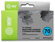 Картридж струйный Cactus CS-C9449A №70 черный (130мл) для HP DJ Z3100