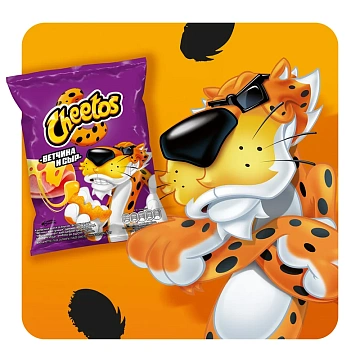 Снеки Cheetos ветчина и сыр, 50г