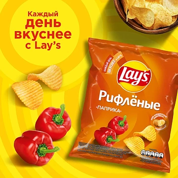 Чипсы Lay's рифленые Паприка, 70г
