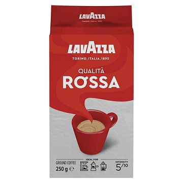 Кофе молотый LAVAZZA 'Qualita Rossa' 250 г, ИТАЛИЯ, 3580