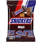 Батончики шоколадные мини SNICKERS 'Minis', 180 г, 2264