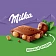 Шоколад Milka Цельный фундук молочный, 80г
