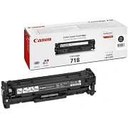 Картридж лазерный CANON (718BK) LBP7200Cdn/MF8330Cdn/MF8350Cdn, черный, ресурс 3400 страниц, оригина