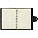 Ежедневник недатированный Fluid Attache Selection сер-гол. 140х200 мм,192с