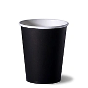 Стакан одноразовый Экопак SP12 черный, 355мл, бумажный, 50шт/уп