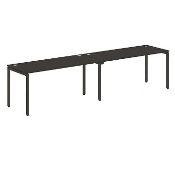 Стол 2-х местный XWST 3270 Дуб Юкон Модерн/Антрацит 3200х700х750 XTEN-S