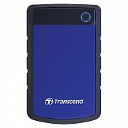 Внешний жесткий диск TRANSCEND StoreJet 1TB, 2.5', USB 3.0, синий, TS1TSJ25H3B