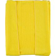 Тряпка для пола из микрофибры универсальная 220г/м2 50х80см желтая