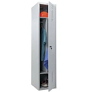 Шкаф металлический для одежды ПРАКТИК 'ML/LS-11-40D', 2 отделения, 1830х400х500 мм, 23 кг, разборный, S23099403902