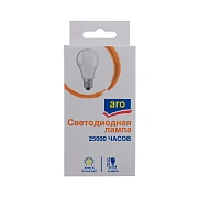 aro Лампа светодиодная E27 3000K Led 9Вт груша