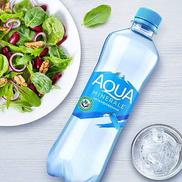 Вода негазированная питьевая AQUA MINERALE 0,5 л, 340038166
