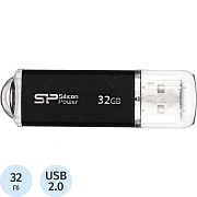 Флеш-память Silicon Power Ultima II I-Ser, 32Gb, USB 2.0, SP032GBUF2M01V1K