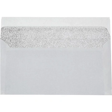 Конверт белый E65с трип 110х220 80г  80 гр 100шт/уп 10уп/кор