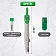 Готовальня BRAUBERG 'Klasse', 3 предмета: циркуль 125 мм, точилка, грифель, пенал с подвесом, 210660