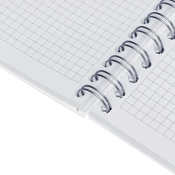 Бизнес-тетрадь А5,140л,кл,спир,плас Attache Selection Flower DreamsBlossom