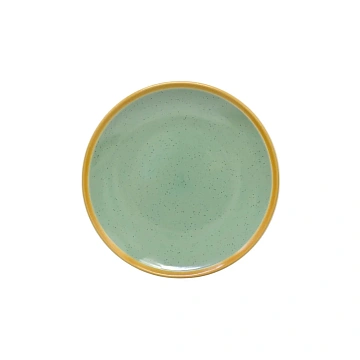 Тарелка обеденная Nuovacasa Stone Green, 26см